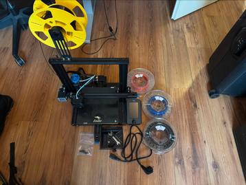 Ender 3 v2 3D Printer met filament beschikbaar voor biedingen