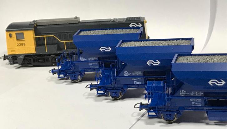 Roco digitale startset met NS 2299 en 3 Fccpps blauw H0, Hobby en Vrije tijd, Modeltreinen | H0, Nieuw, Treinset, Gelijkstroom