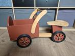New classic toys, houten bakfietsje, Kinderen en Baby's, Speelgoed | Buiten | Voertuigen en Loopfietsen, Ophalen, Gebruikt