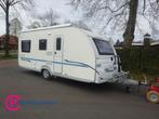 Adria Adora 512 UL Enkele Bedden+Mover+Vaste Luifel, Caravans en Kamperen, Caravans, 7 tot 8 meter, Bedrijf, Adria, Tot en met 4