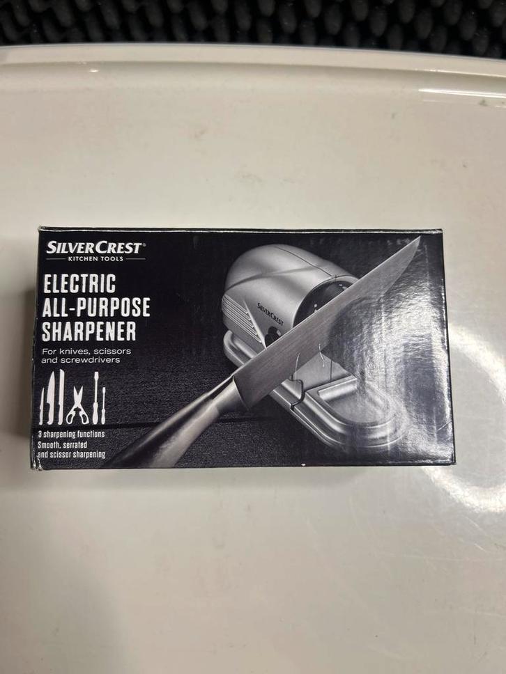 Silvercrest Elektrische Messenslijper, Witgoed en Apparatuur, Broodbakmachines, Nieuw, Met timer, Ophalen of Verzenden