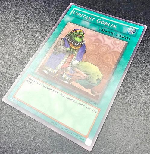 Yu-Gi-Oh! Kaart Magic Ruler Set Upstart Goblin MRL-033, Hobby en Vrije tijd, Verzamelkaartspellen | Yu-gi-Oh!, Zo goed als nieuw