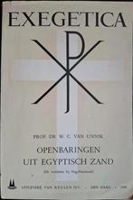 Prof. Dr. W.C.van Unnik - Openbaringen uit Egyptisch zand, Ophalen of Verzenden, Gelezen, Prof. Dr. W.C.van Unnik