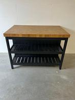 Ikea VADHOLMA Keukeneiland tafel inpaktafel, Ophalen, Gebruikt, Zwart, Overige typen