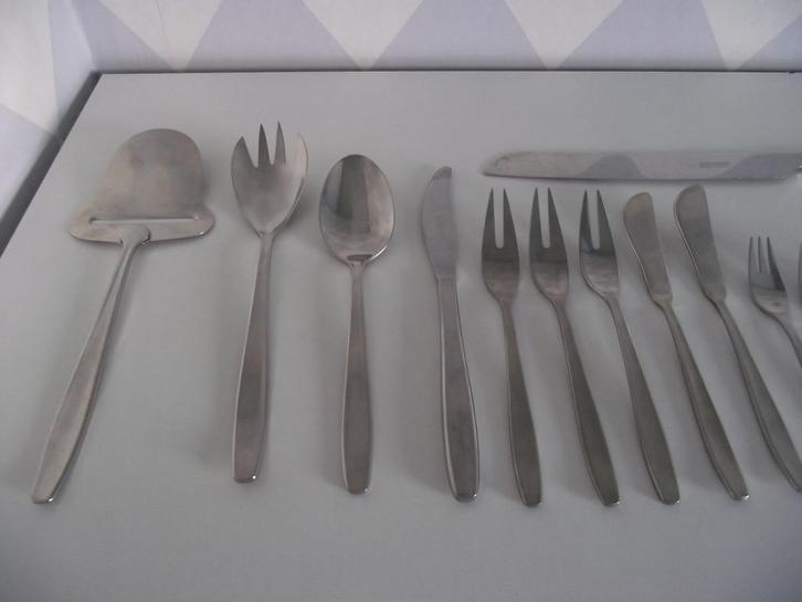 14 Gero zilmeta 522 Quickstep bestek D.Simonis 1963-1985 p s, Antiek en Kunst, Antiek | Bestek, Ophalen of Verzenden