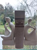 Vintage '70 design van de denker Porseleinen Boekensteunen, Huis en Inrichting, Woonaccessoires | Overige, Ophalen of Verzenden