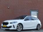 BMW 1-serie 118i High Executive / M-Sport / Panodak / Sfeer, Auto's, 65 €/maand, Gebruikt, Alcantara, Wit