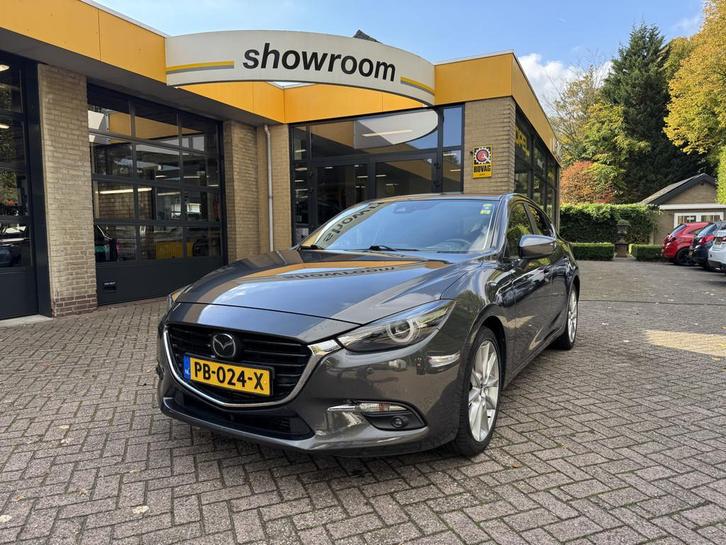 Mazda 3 2.2 SkyActiv-D 150 GT-M EXCL BPM €6600,-, Auto's, Mazda, Bedrijf, Te koop, ABS, Achteruitrijcamera, Adaptive Cruise Control