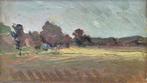 Landschap oud antiek schilderij, Ophalen of Verzenden