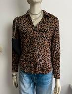 Fabienne Chapot panterprint blouse, Kleding | Dames, Bruin, Ophalen of Verzenden, Zo goed als nieuw, Fabienne Chapot