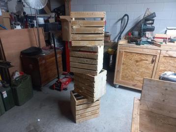 4x houten krat  beschikbaar voor biedingen