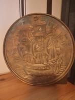 Bord met schip, Antiek en Kunst, Ophalen of Verzenden