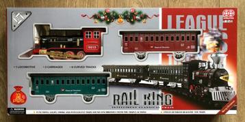 Kersttrein. Rail King trein. Z.G.A.N. beschikbaar voor biedingen