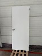 Binnendeur Stomp 93x212cm met Klink, Doe-het-zelf en Verbouw, Deuren en Horren, Ophalen, Gebruikt, 80 tot 100 cm, Binnendeur