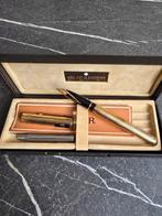 Vintage Sheaffer vulpen Gold Electroplated USA Targa, Ophalen of Verzenden, Zo goed als nieuw, Vulpen, Overige merken
