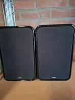 Jamo S 404 Speakers - Uitstekende Geluidskwaliteit, Ophalen of Verzenden, Zo goed als nieuw, 60 tot 120 watt, Front, Rear of Stereo speakers