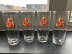4x Hertog Jan bierglazen, Ophalen of Verzenden, Zo goed als nieuw, Glas of Glazen, Hertog Jan