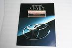 Folder Toyota Sport CELICA SUPRA MR2 (9-1992) (62), Ophalen of Verzenden, Nieuw, Toyota