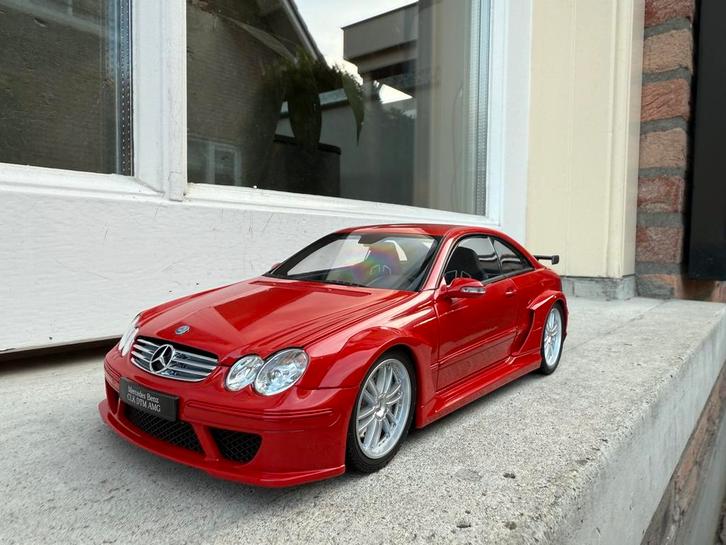 1:18 Mercedes CLK DTM Coupe rood Kyosho No.08461R, Hobby en Vrije tijd, Modelauto's | 1:18, Nieuw, Auto, Kyosho, Ophalen of Verzenden