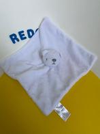 3691 Zeeman knuffellap lap beer wit, Ophalen of Verzenden, Zo goed als nieuw, Overige typen