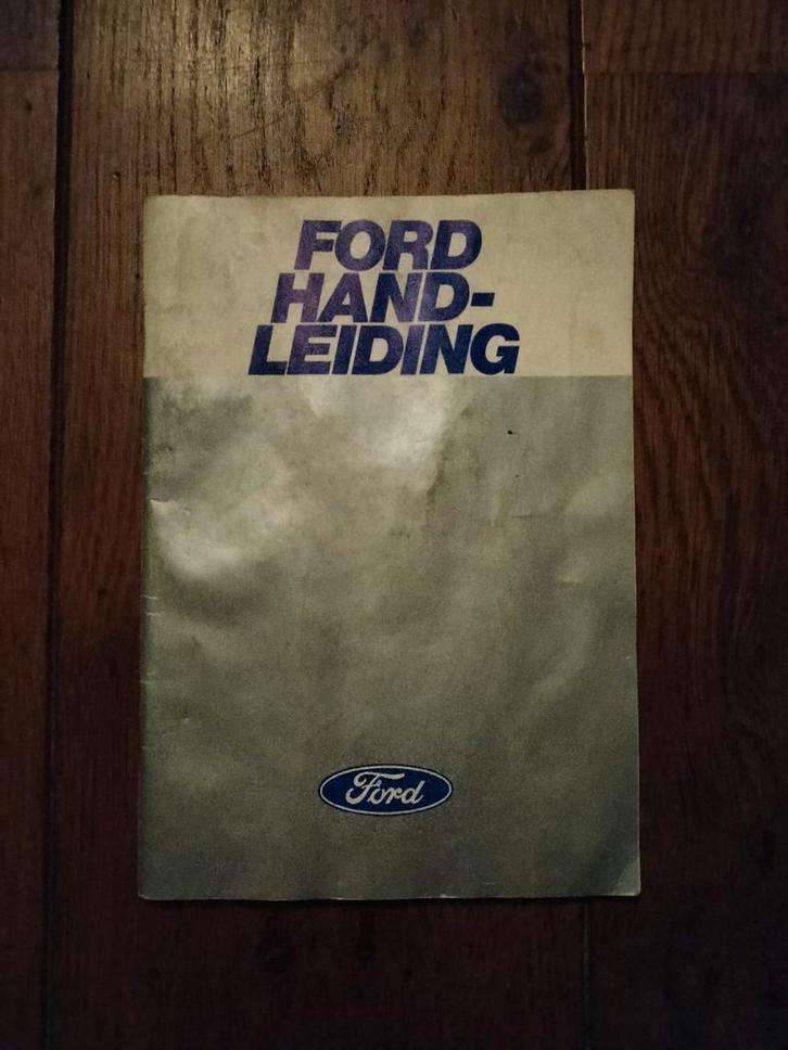 Ford Escort handleiding en "in een oogopslag" uit 1978, Auto diversen, Handleidingen en Instructieboekjes, Ophalen of Verzenden