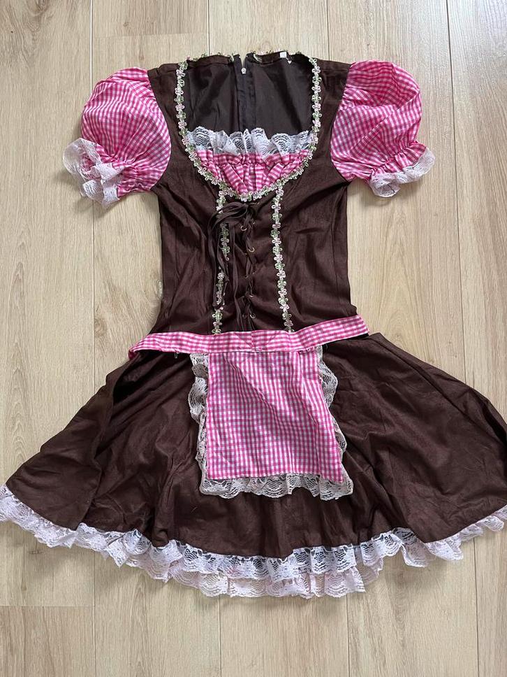 Dirndl Jurkje - Maat 32/34, Kleding | Dames, Carnavalskleding en Feestkleding, Zo goed als nieuw, Kleding, Carnaval, Maat 34 (XS) of kleiner