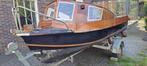 motorboot met motor 9.9 pk en trailer, Watersport en Boten, Ophalen, Gebruikt, Tot 10 pk, 3 tot 6 meter