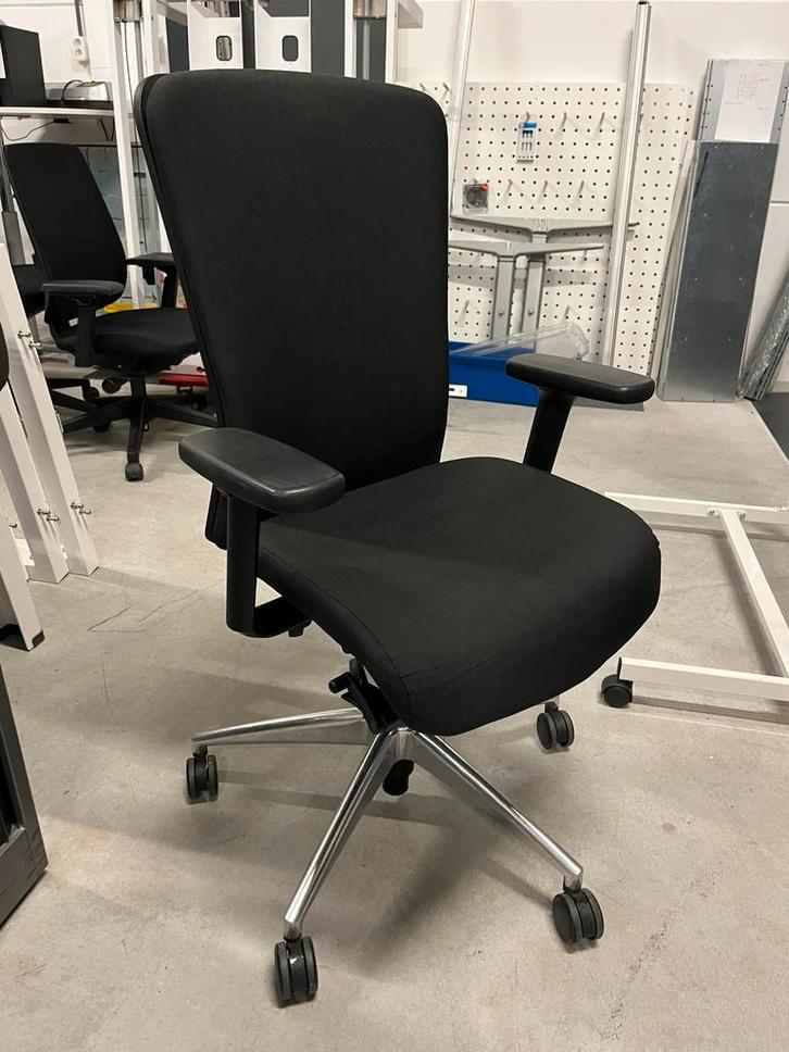 Girsberger Arbo bureaustoel zwart izgst. Ex btw, Huis en Inrichting, Bureaustoelen, Zo goed als nieuw, Bureaustoel, Zwart, Ergonomisch