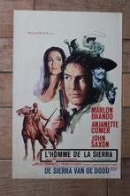 filmaffiche Marlon Brando The Appaloosa 1966 filmposter, Ophalen of Verzenden, A1 t/m A3, Zo goed als nieuw, Rechthoekig Staand