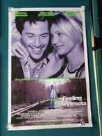 Feeling Minnesota film poster 6 handtekeningen Keanu Reeves