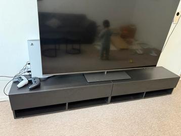 Tv meubel zwart zwevend