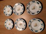6x diep bord / soep bord. Jacks farm. Wood en sons zgan!!., Huis en Inrichting, Keuken | Servies, Ophalen of Verzenden, Zo goed als nieuw
