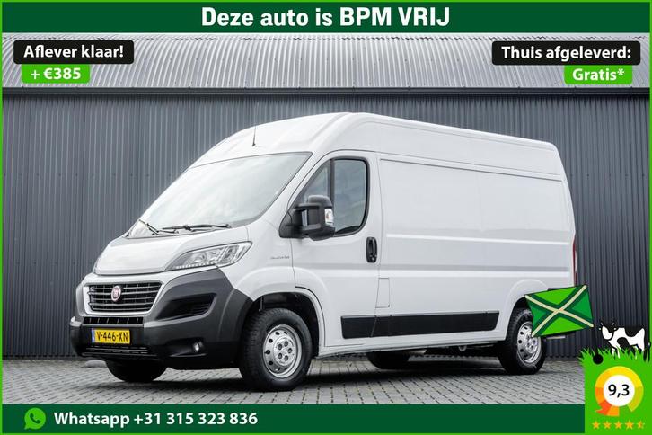 Fiat Ducato *2.3 MultiJet L2H2 | Euro 6 | 131 PK | Cruise |, Auto's, Bestelauto's, Bedrijf, Te koop, ABS, Airconditioning, Alarm