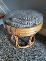 Vintage Manou Rotan Krukje - 44cm, Huis en Inrichting, Ophalen, Gebruikt, Bruin, Vintage