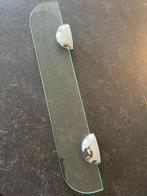 Planchet wandmontage 57 cm, Ophalen of Verzenden, Gebruikt, Glas, Wastafel