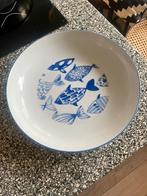 Schaal met vissen, Schaal, Rond, Ophalen of Verzenden, Glas