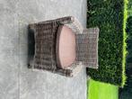 Buiten Stoelen, Ophalen, Gebruikt, Riet of Rotan, Grijs