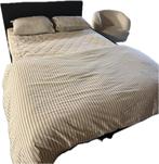 Nieuwe Boxspring 140x200 Compleet, Huis en Inrichting, Slaapkamer | Bedden, Ophalen, Zwart, Nieuw, 140 cm