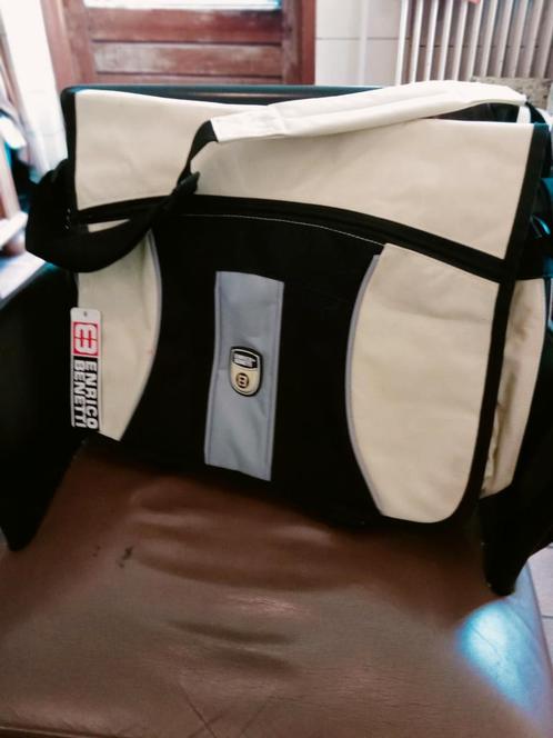 Enrico Benetti Schooltas/Laptoptas Geel-Zwart, Sieraden, Tassen en Uiterlijk, Tassen | Damestassen, Nieuw, Overige typen, Geel