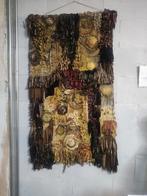 Uniek Wandkleed - Handgemaakt, Gebruikt, 100 tot 150 cm, Zwart, Bohemian