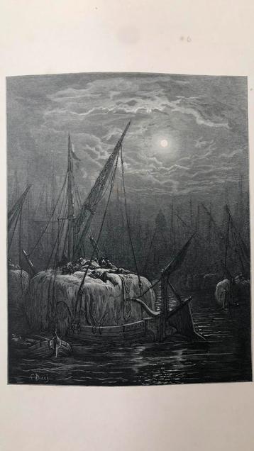 Gustave Doré. Houtgravure 1872. beschikbaar voor biedingen