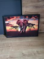 Schilderij canvas, Ophalen