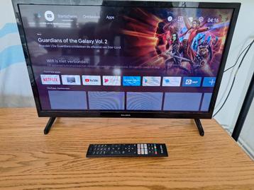 Salora SMART24TV te koop. 24 inch klein formaat smart tv. beschikbaar voor biedingen