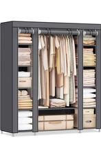 Stoffen kast, Huis en Inrichting, Kasten | Kledingkasten, Ophalen, Overige materialen, Gebruikt, 150 tot 200 cm