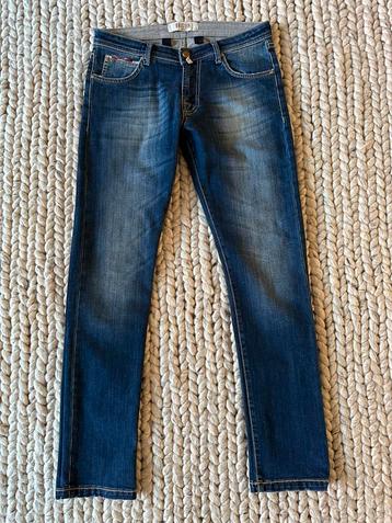 Briglia Slim Fit Jeans maat 32 / 46, Pauw mannen, 29,- incl beschikbaar voor biedingen