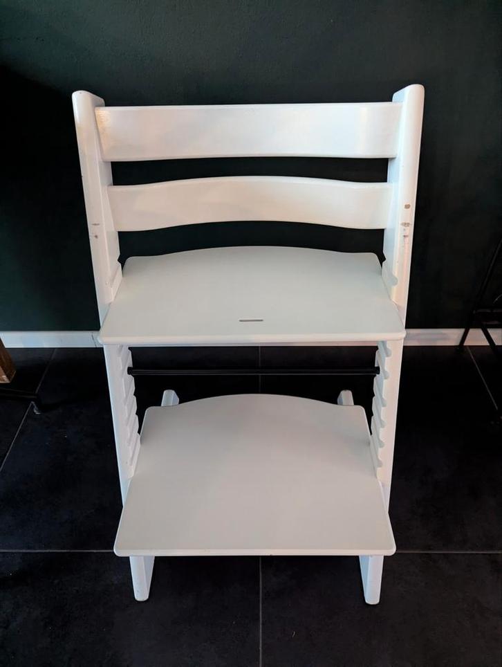 2x Stokke Tripp Trapp Stoel + 1x Extended Gliders, Kinderen en Baby's, Kinderstoelen, Gebruikt, Meegroeistoel, Ophalen