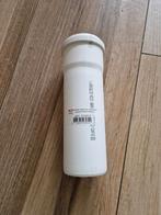 Ubbink rookgasafvoer verlengpijp 80mm, Doe-het-zelf en Verbouw, Buizen en Afvoer, Afvoer, Pvc, Ophalen of Verzenden, Zo goed als nieuw