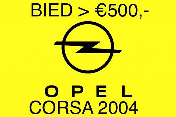 Opel Corsa 1.2 16V 5D 2004, Auto's, Opel, Particulier, Corsa, Benzine, Euro 6, C, Hatchback, Handgeschakeld, Origineel Nederlands