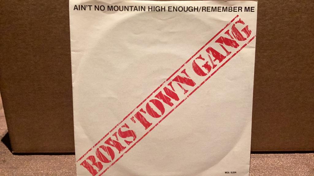 Boys Town Gang. No mountains high enough., Ophalen of Verzenden, Zo goed als nieuw, Pop