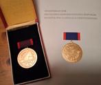 DDR medaille voor redding v mensen bij ongelukken + oorkonde, Ophalen of Verzenden, 2 euro